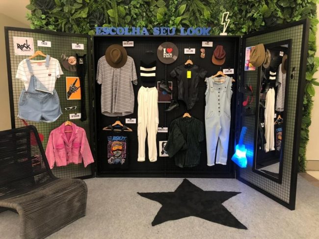 Cenografia para Botafogo Praia Shopping: Campanha Rock in Rio – Unpack Design, detalhe 5