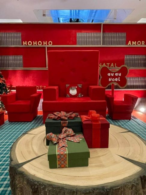 Cenografia para Fashion Mall: Trono Papai Noel – Unpack Design, detalhe 4