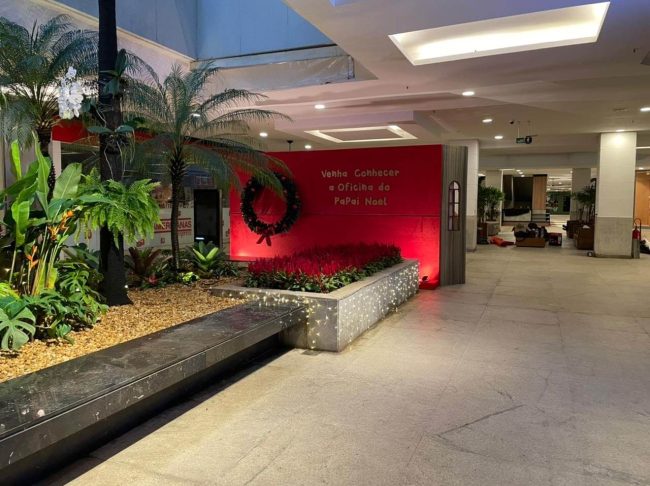 Cenografia para Fashion Mall: Trono Papai Noel – Unpack Design, detalhe 2