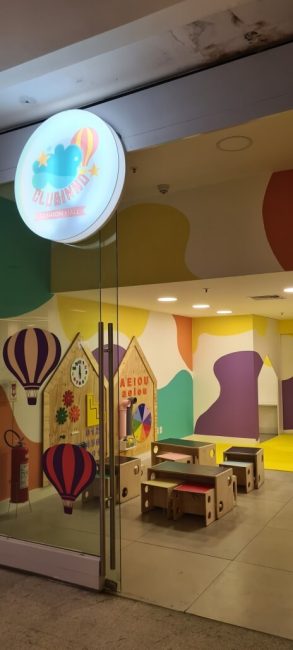 Cenografia para Shopping Fashion Mall: Clubinho Infantil – Unpack Design, detalhe 4