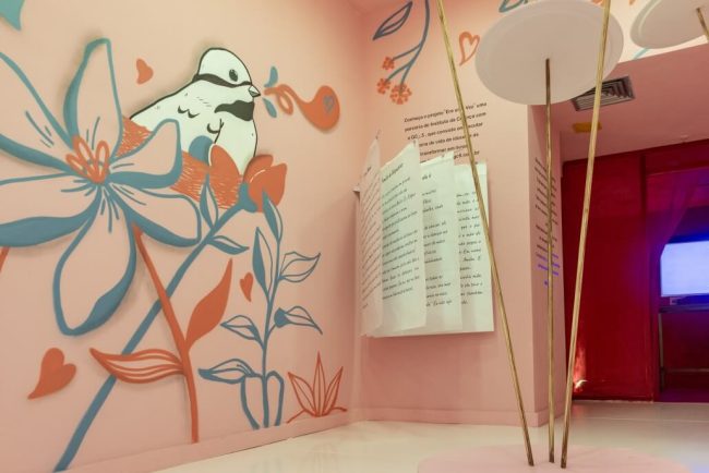 Cenografia para Shopping Tijuca: Posto de Troca interativo Dia Das Mães – Unpack Design, detalhe 5