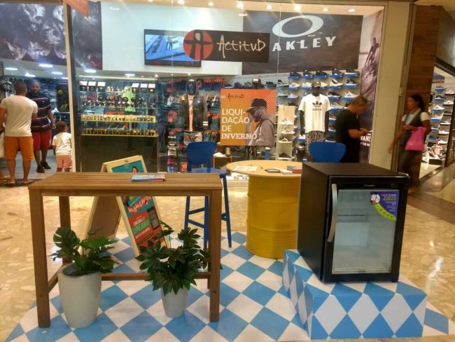 Cenografia para Shoppings da Rede Ancar: Posto de Troca Dia dos Pais – Unpack Design, detalhe 5