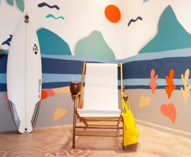Cenografia para West Shopping: Posto de Trocas Instagramável – Unpack Design, detalhe 3