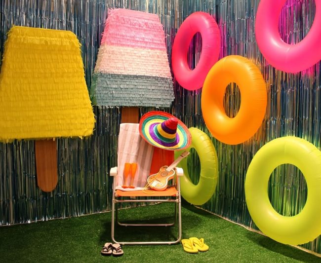 Cenografia para West Shopping: Posto de Trocas Instagramável – Unpack Design, detalhe 4
