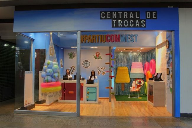 Cenografia para West Shopping: Posto de Trocas Instagramável – Unpack Design, detalhe 6