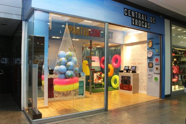 Cenografia para West Shopping: Posto de Trocas Instagramável – Unpack Design, detalhe 7