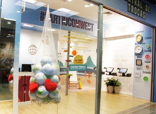 Cenografia para West Shopping: Posto de Trocas Instagramável – Unpack Design, detalhe 9