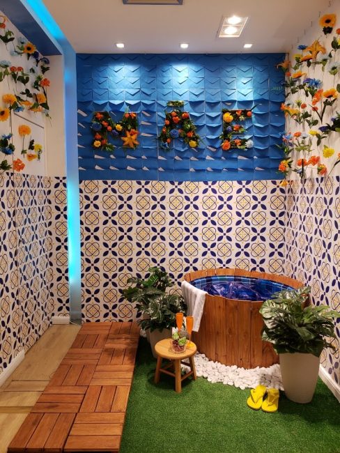 Cenografia para West Shopping: Posto de Trocas Instagramável – Unpack Design, detalhe 10