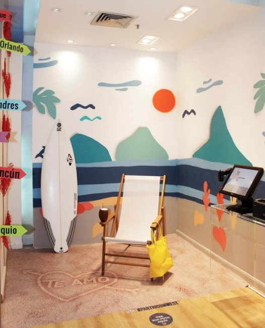 Cenografia para West Shopping: Posto de Trocas Instagramável – Unpack Design, detalhe 18