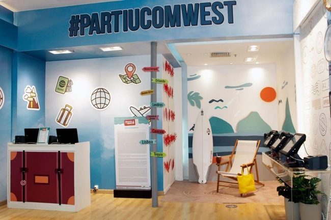 Cenografia para West Shopping: Posto de Trocas Instagramável – Unpack Design, detalhe 19