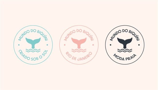 Identidade Visual: Mundo do Biquíni – Unpack Design, detalhe 7