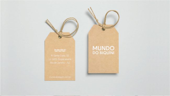 Identidade Visual: Mundo do Biquíni – Unpack Design, detalhe 10