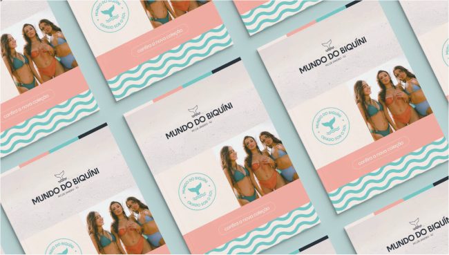 Identidade Visual: Mundo do Biquíni – Unpack Design, detalhe 11