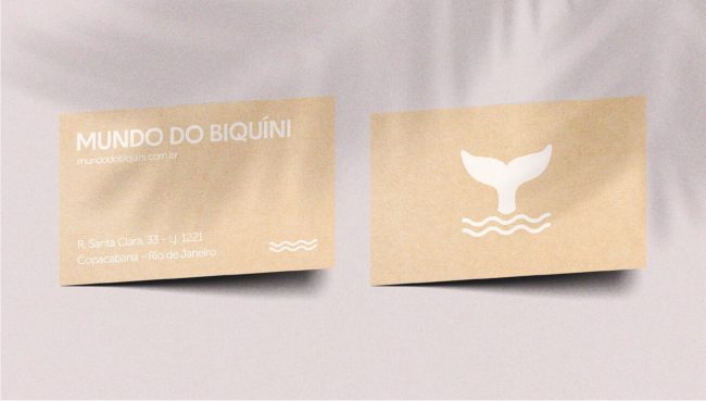 Identidade Visual: Mundo do Biquíni – Unpack Design, detalhe 13