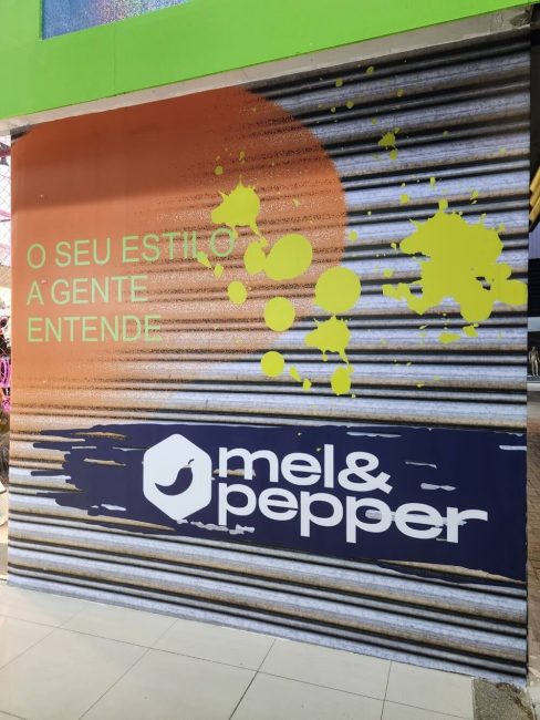 Projeto de Loja: Mel & Pepper – Unpack Design, detalhe 2