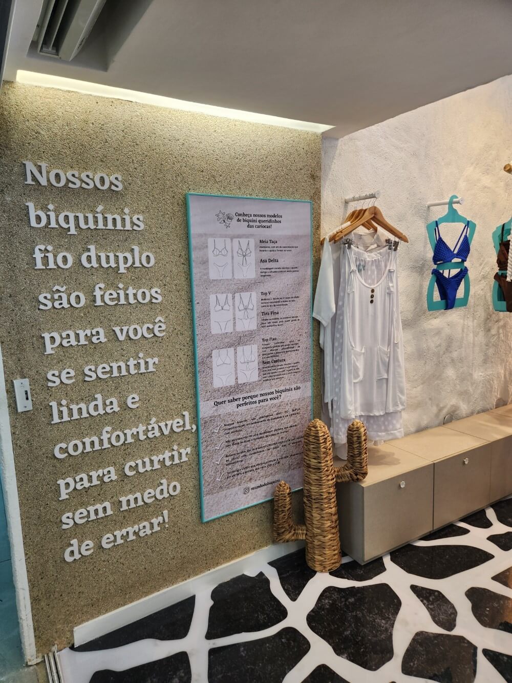 Projeto de Loja: Mundo do Biquíni – Unpack Design, detalhe 8