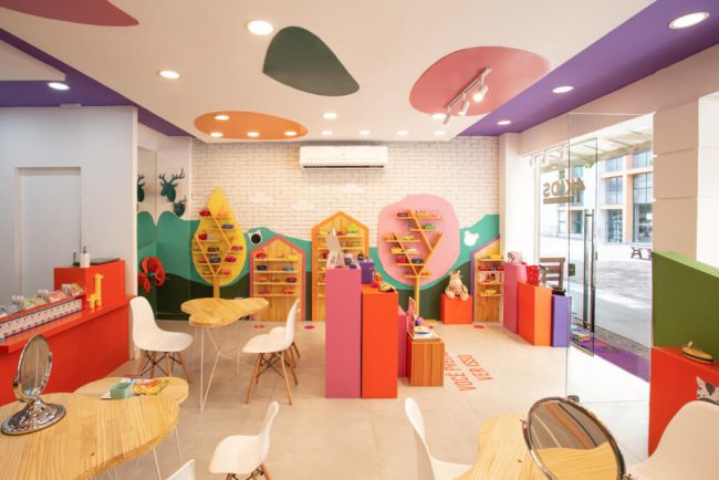 Projeto de Loja: Ótica Infantil 4 Kid’S – Unpack Design, detalhe 2