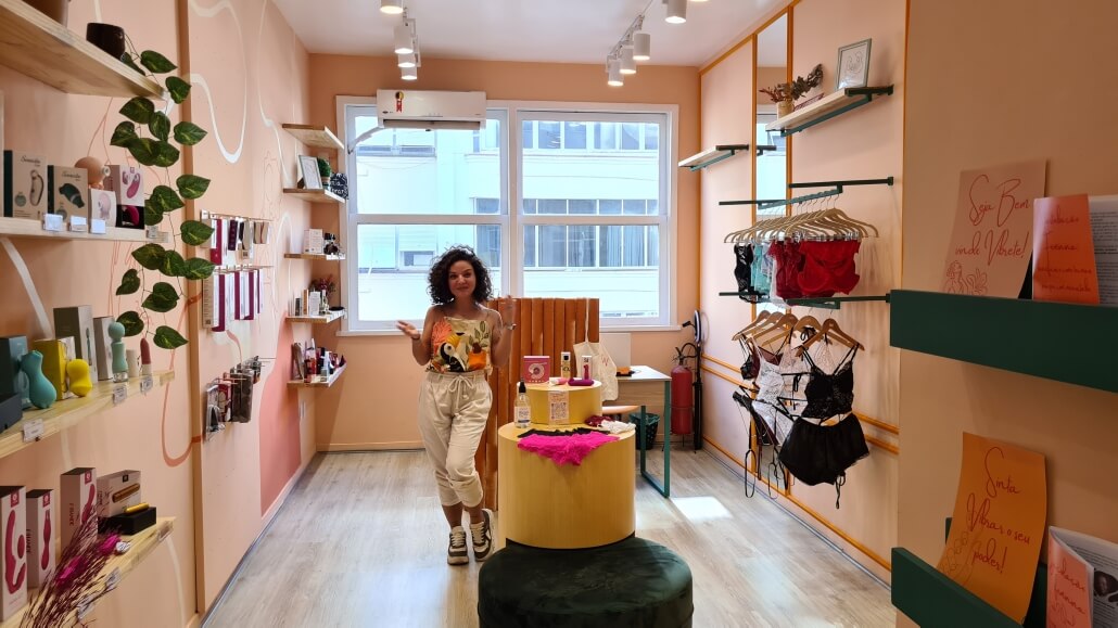 Projeto de Loja Sex Shop: Boutique Sensual Sinta Vibrar – Unpack Design, detalhe 3