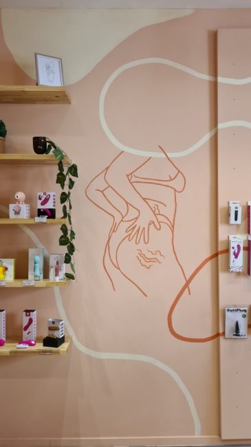 Projeto de Loja Sex Shop: Boutique Sensual Sinta Vibrar – Unpack Design, detalhe 5