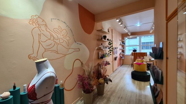 Projeto de Loja Sex Shop: Boutique Sensual Sinta Vibrar – Unpack Design, detalhe 7