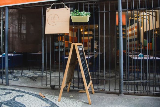 Projeto de Restaurante: SÔ – Unpack Design, detalhe 6
