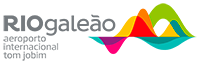 Logotipo da marca RIOgaleão, cliente da Unpack Design