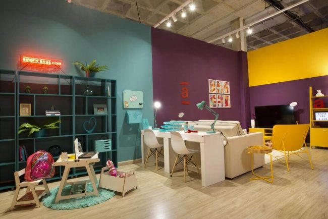Stand para feira Morar Mais: Casa Para Viver Americanas.com – Unpack Design, detalhe 2