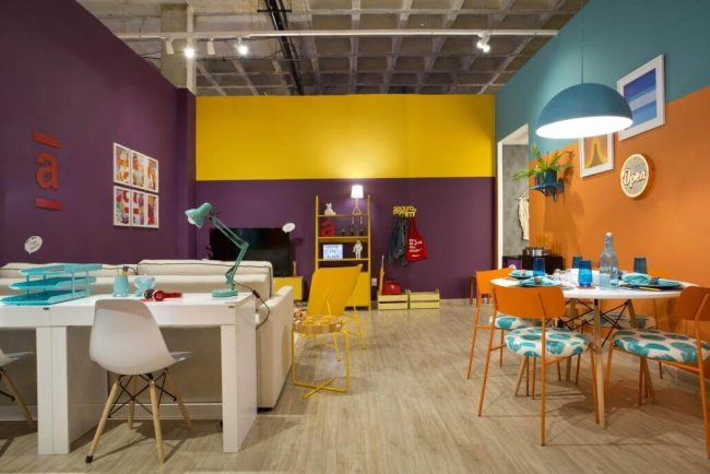 Stand para feira Morar Mais: Casa Para Viver Americanas.com – Unpack Design, detalhe 3