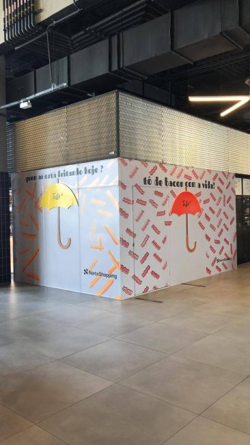 Tapumes Instagramáveis para Norte Shopping – Taste Lab – Unpack Design, detalhe 7