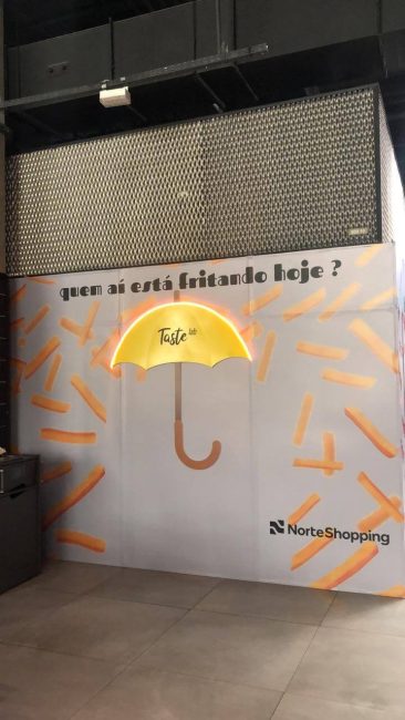 Tapumes Instagramáveis para Norte Shopping – Taste Lab – Unpack Design, detalhe 8