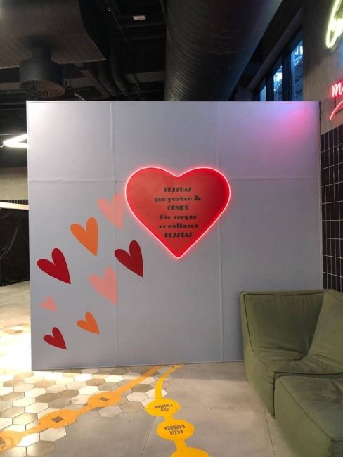 Tapumes Instagramáveis para Norte Shopping – Taste Lab – Unpack Design, detalhe 5