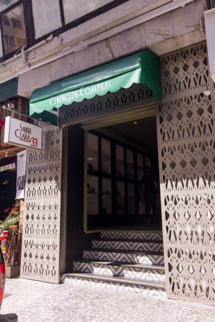 Projeto de Portaria: Galeria Santa Clara 33 – Unpack Design, detalhe 2