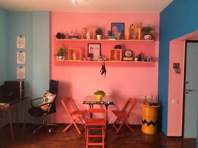 Projeto de Design de Interiores: Mais Cor Por Favor – Unpack Design, detalhe 3