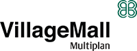 Logotipo da marca Village Mall, cliente da Unpack Design