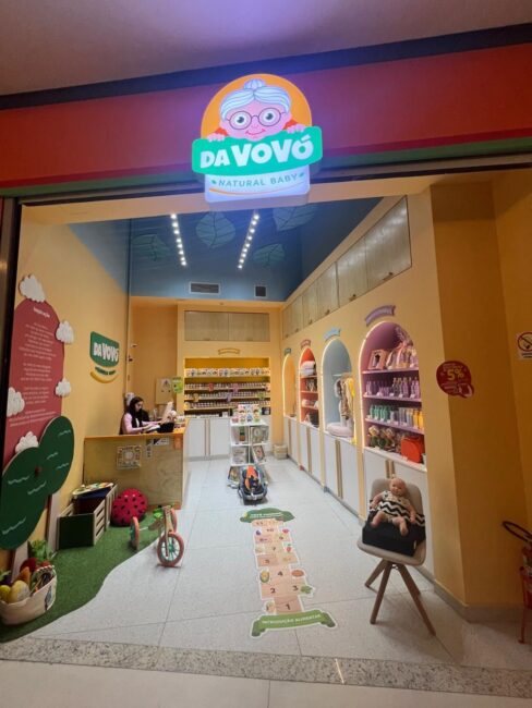 Da Vovó Natural Baby no Pontal Shopping – loja pronta