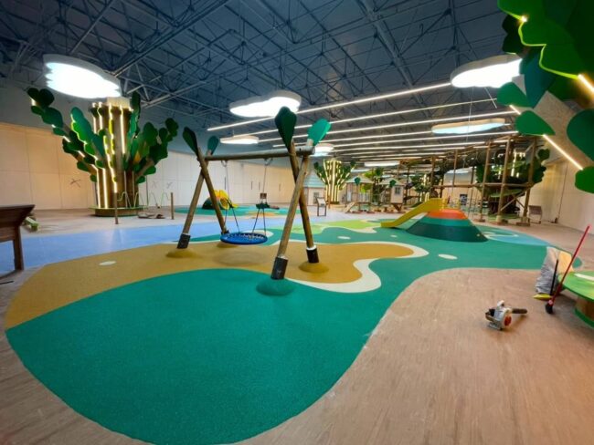 Projeto de Parque Infantil em Shopping: Parque Encantado do Eco Valle Shopping, Eco Valle Shopping, Lorena – Vista geral do parque