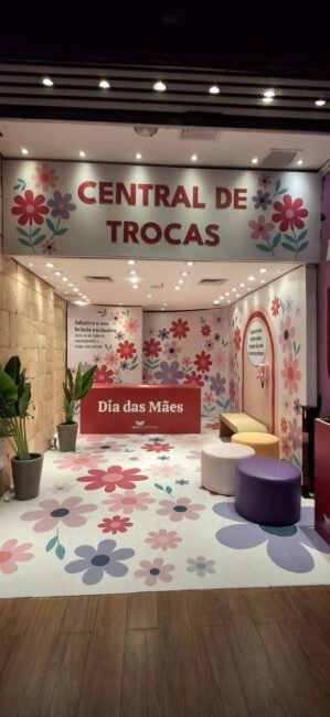 Central de Trocas Dia das Mães no West Shopping – Balcão Dia das Mães