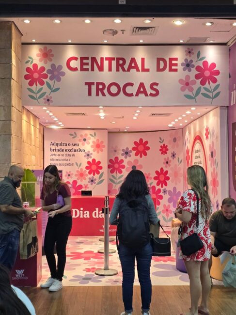 Central de Trocas Dia dos Namorados no West Shopping – Central de Trocas Dia das Mães