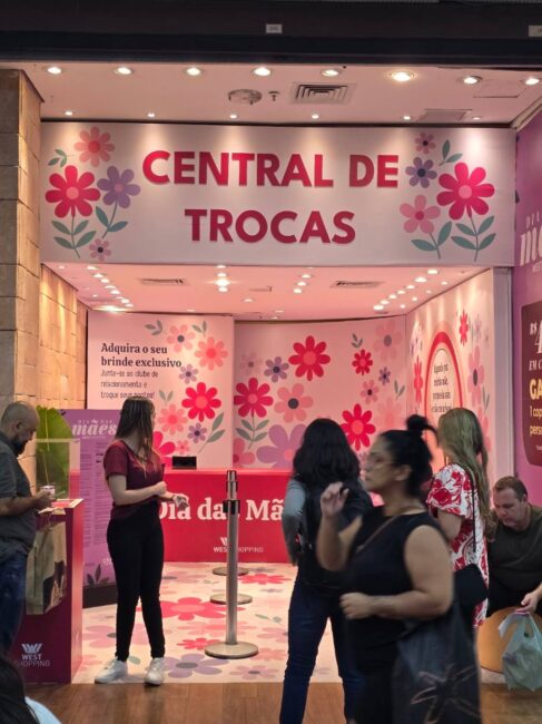 Central de Trocas Dia das Mães no West Shopping – Central de Trocas com público