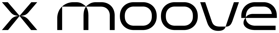 Logotipo da marca xMoove, cliente da Unpack Design